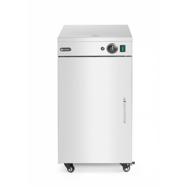 Egyajtós tányérmelegentartó, HENDI, 230V/400W, 393x571x(H)766mm 250167