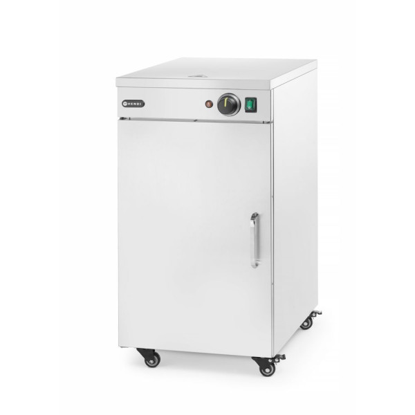 Egyajtós tányérmelegentartó, HENDI, 230V/400W, 393x571x(H)766mm 250167