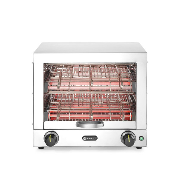 Multi Toaster 6 csipeszes, HENDI, 230V/3000W, 450x390x(H)400mm 262214