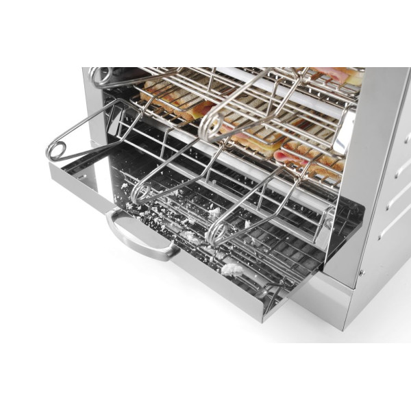Multi Toaster 6 csipeszes, HENDI, 230V/3000W, 450x390x(H)400mm 262214