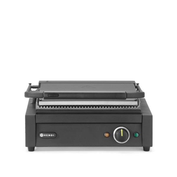 Kontakt grill, HENDI, 230V/2200W, 430x375x(H)216mm 263617