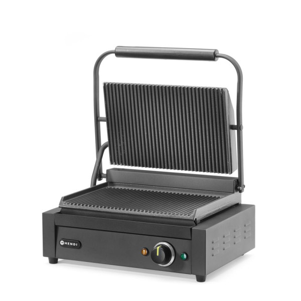 Kontakt grill, HENDI, 230V/2200W, 430x375x(H)216mm 263617