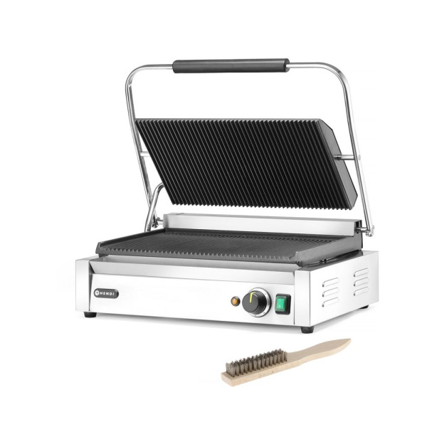 Kontakt grill Panini XL, HENDI, 230V/2700W, 548x464x(H)216mm 263624