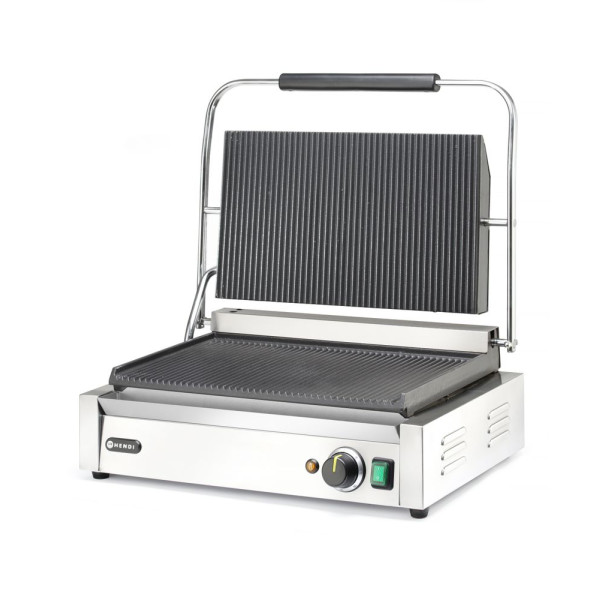 Kontakt grill Panini XL, HENDI, 230V/2700W, 548x464x(H)216mm 263624