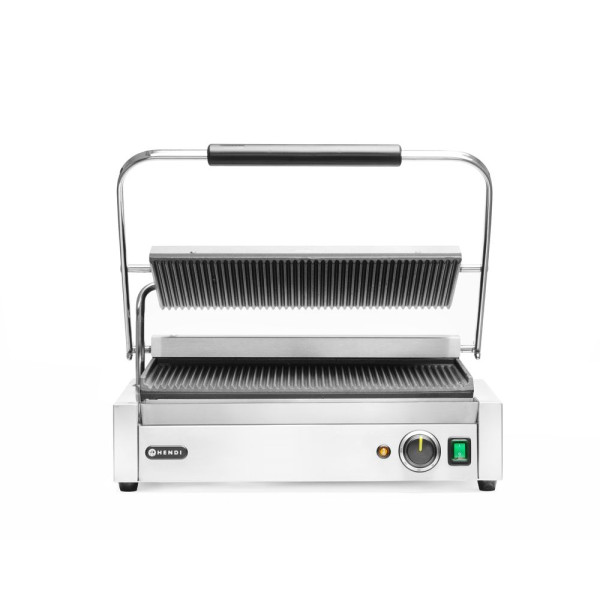 Kontakt grill Panini XL, HENDI, 230V/2700W, 548x464x(H)216mm 263624