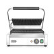Kontakt grill Pannini, HENDI, Bordázott tetejű és aljú, 230V/2200W, 430x375x(H)216mm 263655