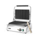 Kontakt grill Pannini, HENDI, Bordázott tetejű és aljú, 230V/2200W, 430x375x(H)216mm 263655