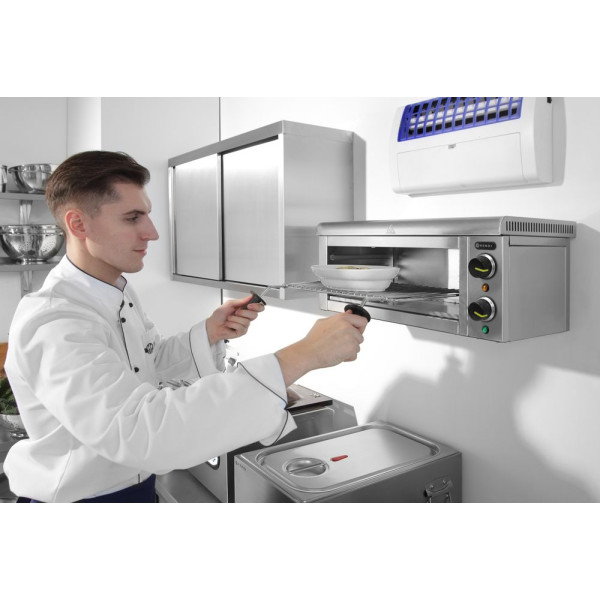 Falra szerelhető Szalamander, HENDI, 230V/2000W, 610x450x(H)275mm 264119