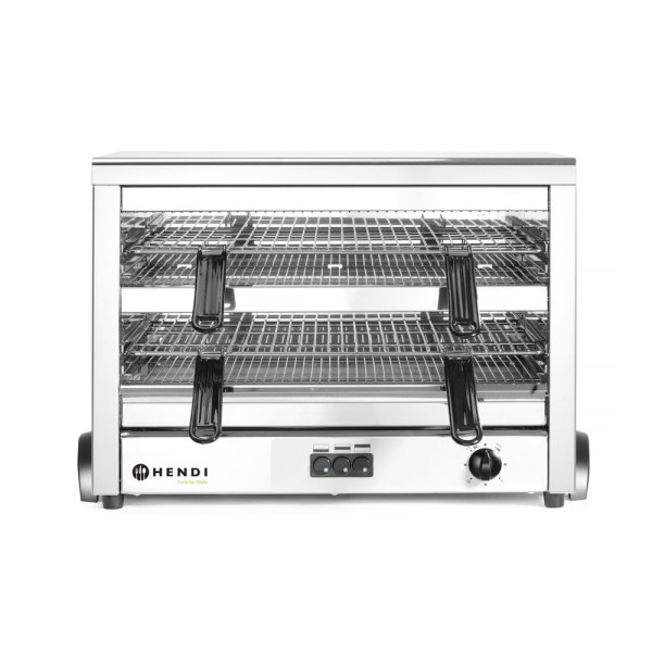 Quartz salamander MAXI GN 1/1, HENDI, 400V/4500W, 682x528x(H)455mm 264331
