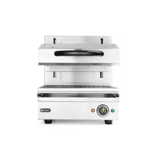 Emelhető Salamander grill, 450 mm munkamagassággal, HENDI, 230V/2800W, 470x520x(H)530mm 264607