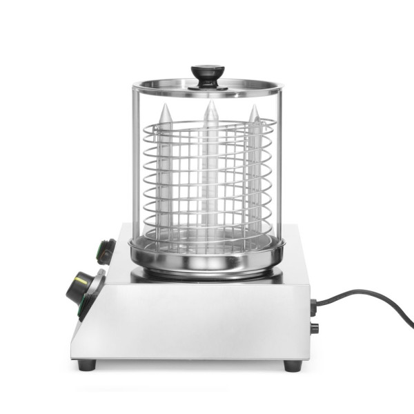 Kolbász- és Hot dog melegentartó, HENDI, 220-240V/550W, 500x310x(H)395mm 265031