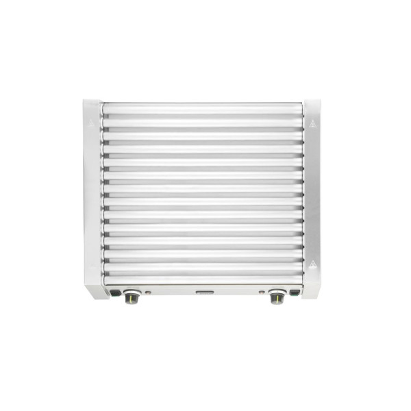 Kolbászsütő grill XL - 2 zóna, HENDI, 14 görgős, Ezüst, 220-240V/2000W, 732x590x(H)168mm 268674