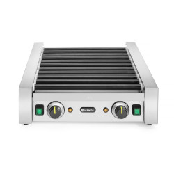 Forgóhengeres virslisütő - két zóna, HENDI, 11 henger, 230V/1180W, 530x525x(H)180mm 268704