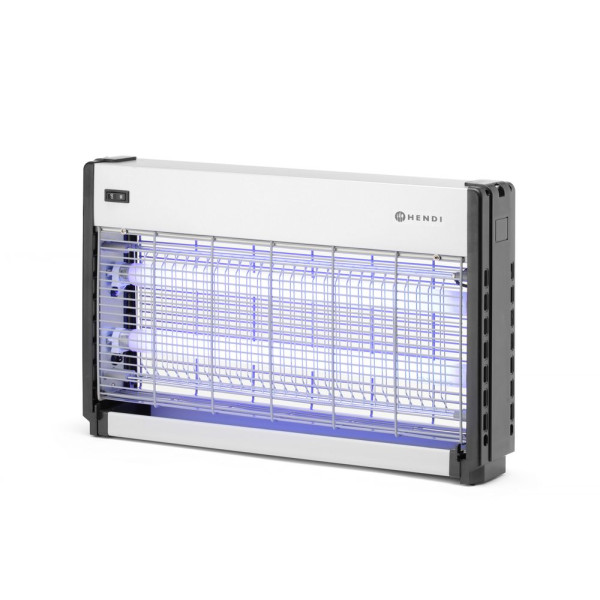 Magasfeszültségű rovarírtó, HENDI, Hatótávolság: 100 m², 230V/40W, 515x104x(H)315mm 270165