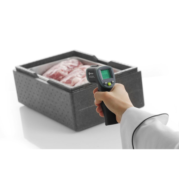 Infravörös hőmérő, HENDI, 37x70x(H)150mm 271148