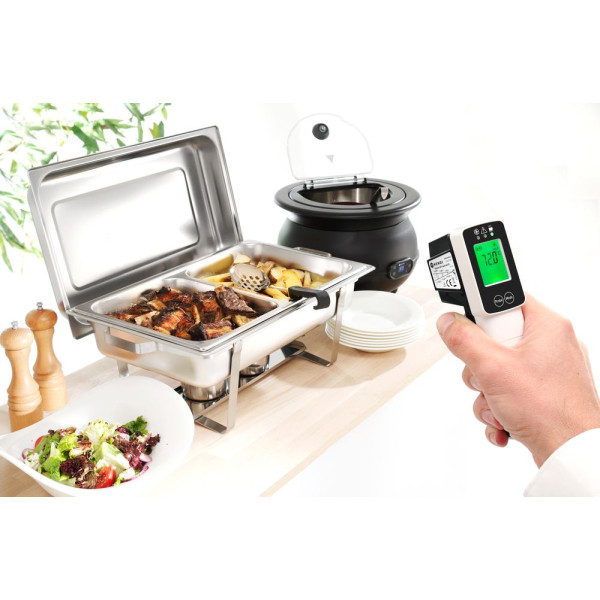 Infravörös hőmérő szondával, HENDI, 39x53x(H)158mm 271254