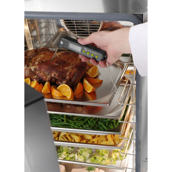 Hőmérő összecsukható szondával, HENDI, 160x40x(H)25mm 271308