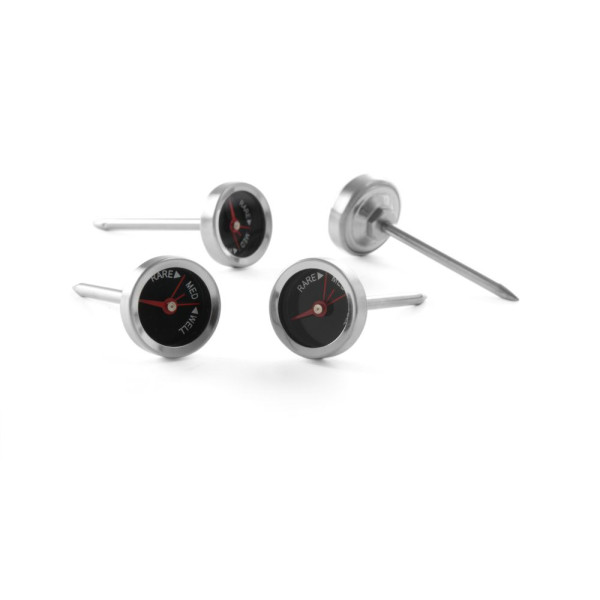 Steak hőmérő – 4 db-os készlet, HENDI, 4 db., ⌀25x(H)70mm 271339