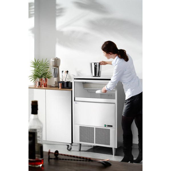 Jégkockakészítő gép beépíthető, Arktic, 220V/900W, 730x600x(H)1136mm 271360