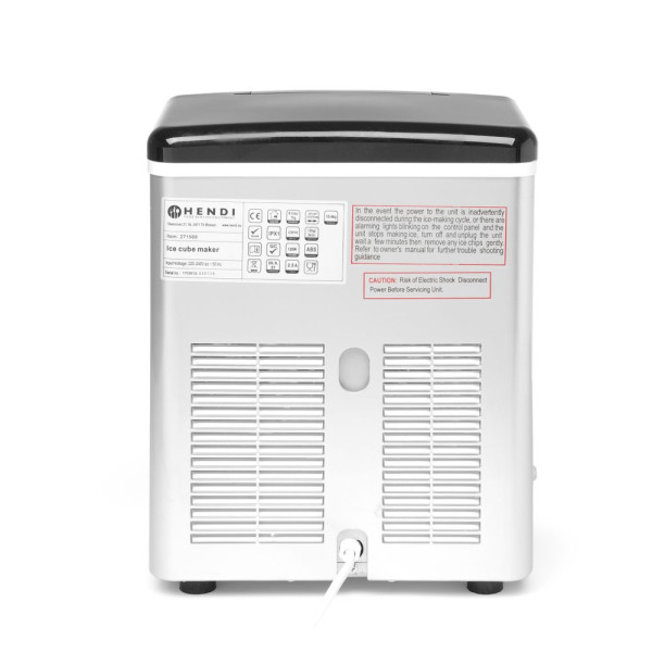 Jégkocakészítő gép - asztali , Arktic, 230V/120W, 320x400x(H)575mm 271568