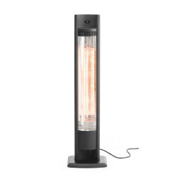 Tornado infravörös hősugárzó, HENDI, Fekete, 230V/2000W, 210x270x(H)1060mm 8711369272435