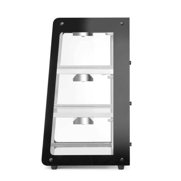 Fűthető asztali ételpult, HENDI, Fekete, 220-240V/500W, 472x447x(H)775mm 273760