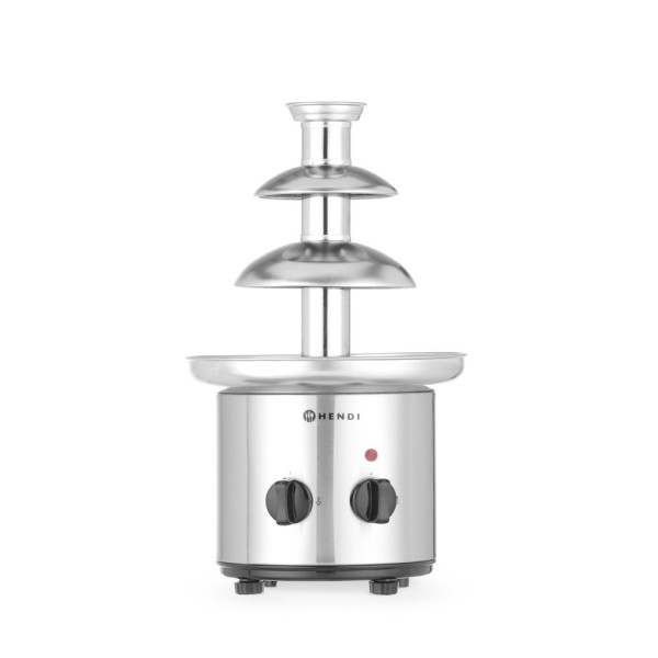 Csokoládé szökőkút 3 szint, HENDI, 230V/46W, ⌀215x(H)375mm 274101