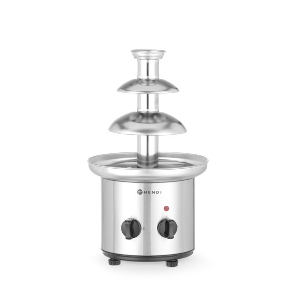 Csokoládé szökőkút 3 szint, HENDI, 230V/46W, ⌀215x(H)375mm 274101