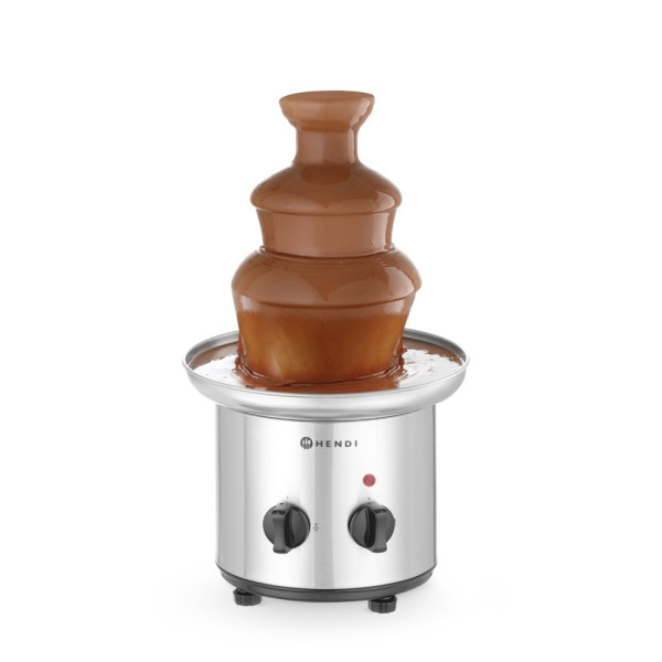 Csokoládé szökőkút 3 szint, HENDI, 230V/46W, ⌀215x(H)375mm 274101