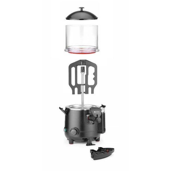 Forrócsokoládé adagoló, HENDI, 5L, 230V/1006W, 440x360x(H)471mm 274125