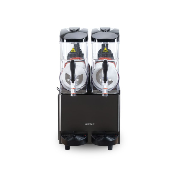 Jégkása gép 2x12 l, Arktic, 24L, Fekete, 220-240V/710W, 415x507x(H)810mm 274361