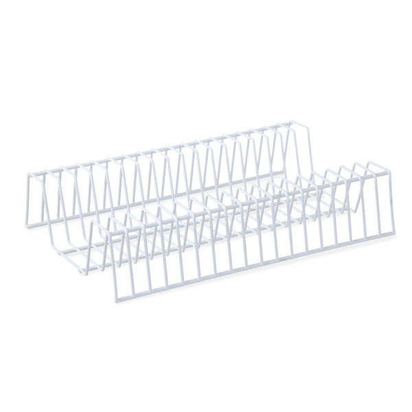 Tartóállvány 18 zöldségszeletelő tárcsának, HENDI, 400x250x(H)90mm 280690