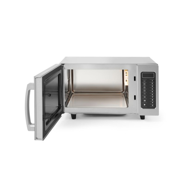 Mikrohullámú sütő programozható 1000W, HENDI, 23L, 230V/1550W, 509x572x(H)306mm 281444