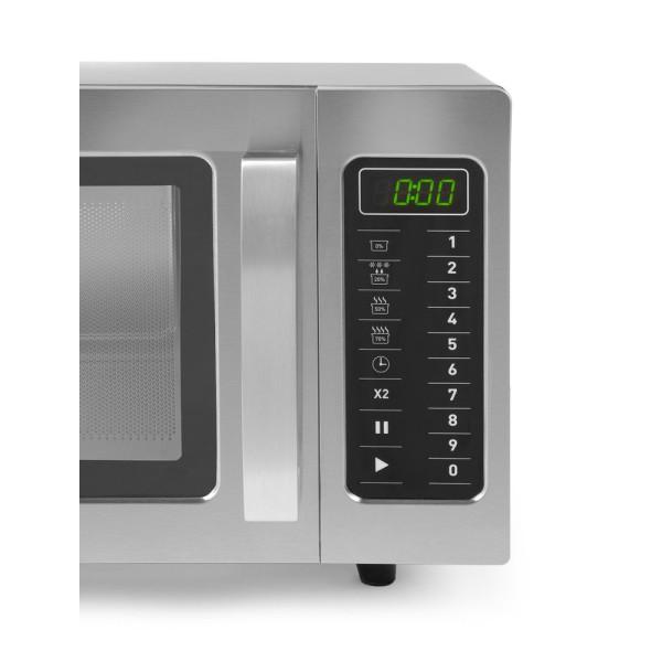 Mikrohullámú sütő programozható 1000W, HENDI, 23L, 230V/1550W, 509x572x(H)306mm 281444