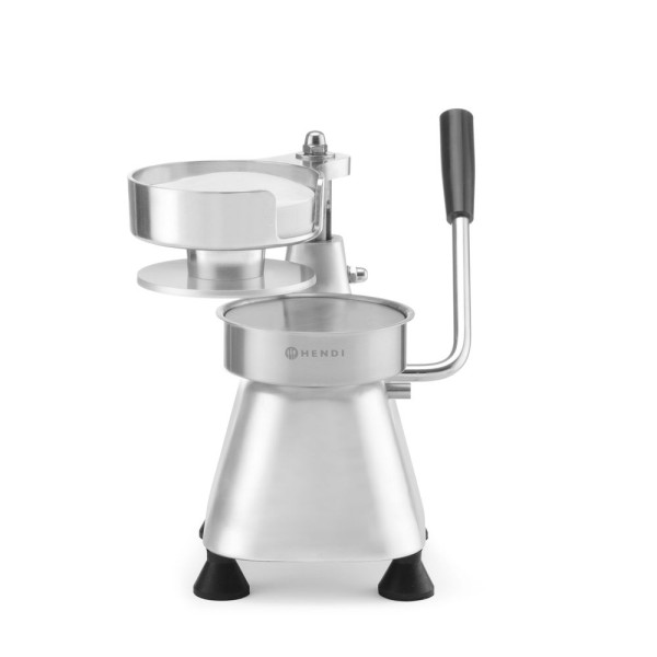Hamburger húspogácsa prés, HENDI, ø130 mm, 250x230x(H)270mm 282113