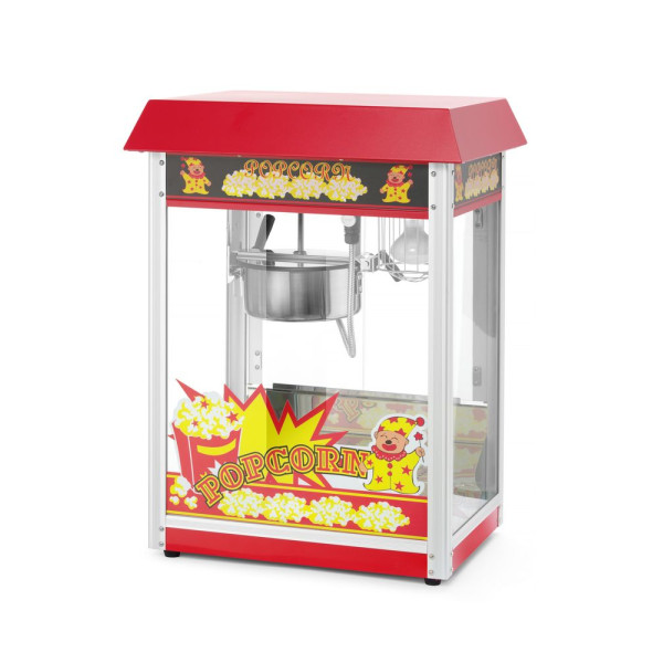 Popcorn gép, HENDI, Piros, 230V/1500W, 574x420x(H)778mm 282748