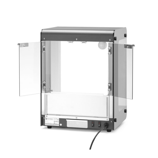 Nachos melegítő, HENDI, Fekete, 220-240V/500W, 400x344x(H)525mm 282779