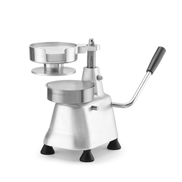 Hamburger húspogácsa prés, HENDI, ø100 mm, 240x230x(H)250mm 282793