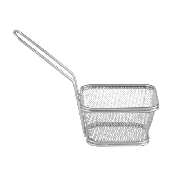 Miniatűr olajsütő kosarak egymásra pakolható, HENDI, 105x90x(H)60mm 425664