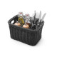 Evőeszköz kosár, HENDI, Fekete, 260x180x(H)150mm 426074