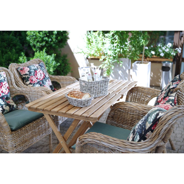 Evőeszköz kosár, HENDI, Fekete, 260x180x(H)150mm 426074