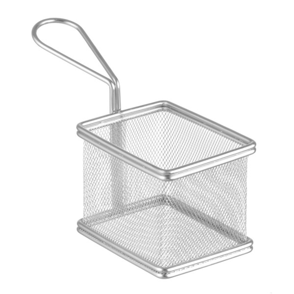 Miniatűr olajsütő kosarak, HENDI, 100x80x(H)75mm 426425