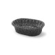 Süteményes kosár ovális, HENDI, Fekete, 250x190x(H)65mm 426623
