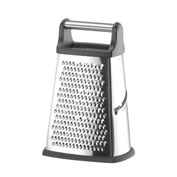 Négyoldalú reszelő, tartállyal , HENDI, 158x130x(H)310mm 443026