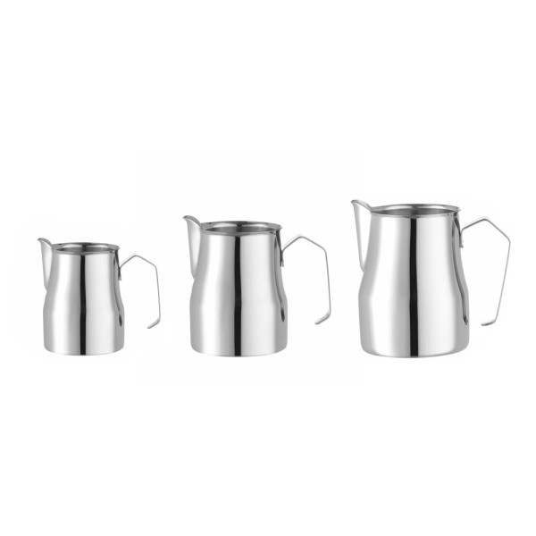 Tejes kancsó V alakú kiöntővel, HENDI, 0,45L, ⌀75x(H)111mm 451021