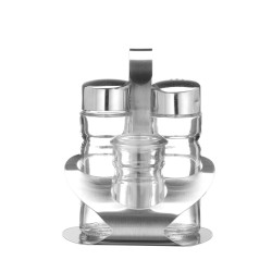 Fűszertartó készlet, HENDI, 90x90x(H)115mm 465325