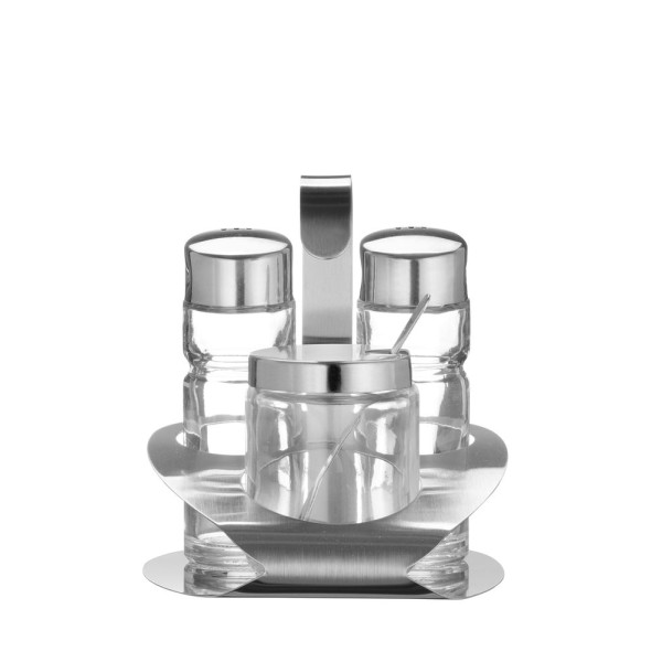 Fűszertartó készlet, HENDI, 100x95x(H)115mm 465332