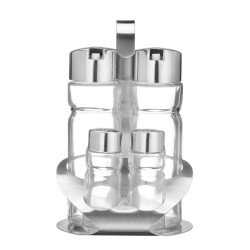 Fűszertartó készlet, HENDI, 130x110x(H)185mm 465356