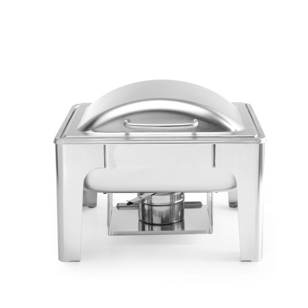 Chafing edény GN 1/2 szatén fényezéssel, HENDI, Profi Termékcsalád, 4L, 365x370x(H)280mm 470268