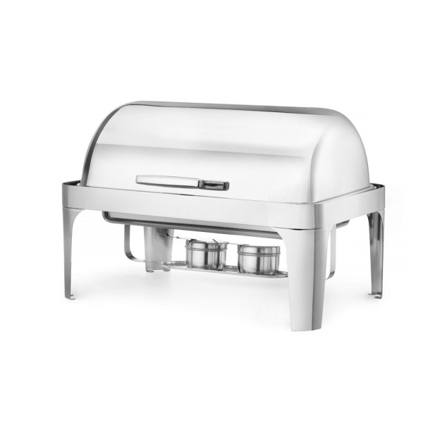 Rolltop chafing edény, GN 1/1, HENDI, 9L, 660x490x(H)460mm 470305